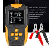 Probador de batería de coche de 12V/24V, Analizador de batería Digital LCD, herramienta de diagnóstico de carga de coche SOH SOC CCA IR varios colores
