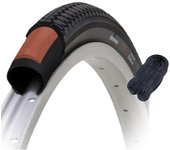 Juego de cámaras de aire para bicicleta Shinko de 27 pulgadas, antipunk, color negro, SR078 65065, 27 x 1 3/8 pulgadas, sin orificios negro