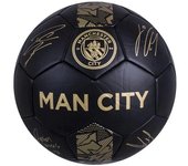 Balón de fútbol Manchester City FC Phantom Signature 5 oro/negro