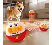 Animal encantador, juguete interactivo para perros, pelota de mascota de peluche en movimiento automático, muñeco inteligente que rebota, pasatiempo, accesorios de ocio para perros