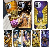 Funda de teléfono Saint Seiya Caballeros del Zodíaco para Xiaomi Mi 11 Lite 12 11T Pro POCO X3 Pro X3 GT F1 F3 M3 M4 X4 Pro Mi 9T (9T Pro)