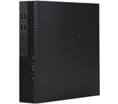Chasis de computadora de media altura, mini ITX compacto, carcasa de computadora con montaje Vesa para una rápida disipación del calor, escritorio portátil para PC negro
