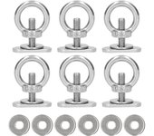 Adaptador de riel de riel para kayak, montaje en riel para amarre, ojal, para pesca, kayaks, barcos, canoas plata
