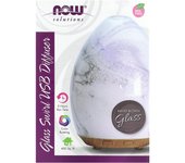 NOW Foods, Solutions, Difusor de aceite USB de vidrio con remolino, 1 difusor