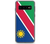 Coque Téléphone - Samsung - Galaxy S10 - Drapeau Namibie - Souple - Multicolore