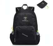 Mochila plegable de doble hombro para deportes al aire libre y ocio, bolsa portátil impermeable, bolsa de viaje multifuncional para montañismo one size púrpura