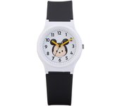Reloj analógico Disney TSUMTSUM, resistente al agua hasta 10 ATM, correa de uretano, para niñas, color negro [Citizen Q&Q] [Q&Q] V06A-503VK negro
