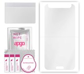 Apgo Protector de pantalla ultratransparente de hidrogel para HTC 10, película de hidrogel, TPU flexible y suave con capa de posicionamiento de fácil instalación