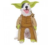 Disfraz de Yoda para perro de Star Wars S negro