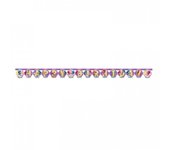 Shimmer and Shine Banner de cumpleaños con letras One Size negro