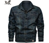 Chaqueta vaquera chaqueta hombre casual bomber jacket hombre 6XL