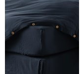 Drap housse 140x190 cm en Gaze de coton Minuit 140 x 190 cm azul