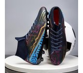 Zapatos de fútbol para hombre, zapatillas deportivas de césped Artificial con puntas largas para deportes al aire libre, bota de fútbol Original para sala de fútbol para niños 37