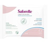Saforelle Soin & Hygiène Lingettes Intimes Biodégradables Pocket 10 unités