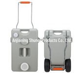 Camión RV autónomo modificado con ruedas, tanque de agua grande de 25 L, ideal para acampar al aire libre y viajar. HW-WT564