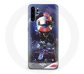 Coque pour samsung galaxy P30 pro Formule 1 Pierre Gasly Pilote automobile F1 Rouge Bleu