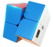 Cubo de bolsillo mini 2x2x2, cubo mágico de velocidad 2x2, cubo profesional, juguetes educativos para niños