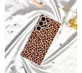 Funda para móvil Samsung S23A55: Funda protectora con estampado de leopardo Samsung A52 transparente