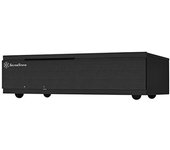 Caja HTPC compatible con SilverStone, color negro, mini-ITX SST-ML06B-E negro