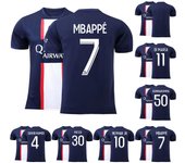 2223 Camisetas de local del Paris Saint-Germain, uniformes de fútbol, camisetas de entrenamiento para hombre 16 negro