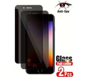 2 protectores de pantalla de vidrio templado antiespía para iPhone SE 2020 2023 SE2 SE3 7 8 iPhone7 iPhone8 para iPhone 7 Plus 8 Plus 6 6S Plus 5 5S 5C iPhone SE 3 (4.7inch) puro