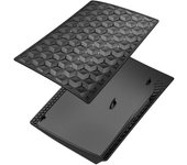 Funda protectora negra para consola de juegos, antiarañazos, apta para el panel del controlador, placa de carcasa a prueba de arañazos