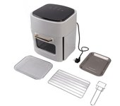 Freidoras de cocina sin aceite multifuncionales de 15.8 cuartos con pantalla LED, eléctricas y calientes para freír L
