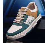 Zapatos de hombre Primavera Verano Zapatos planos deportivos casuales para hombre Zapatos de moda transpirables para estudiantes y jóvenes para hombre 39 verde