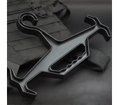 Percha para chaleco de caza militar, resistente, para chaleco táctico, portaplacas, trajes de buceo, almacenamiento de equipo de paintball y airsoft. verde del ejército
