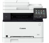 Impresora láser Canon A4 color multifunción Satera MF654Cdw papel automático (Impresión a doble cara/Alimentación a una cara/Con cable/LAN inalámbrica/21 ppm) blanco