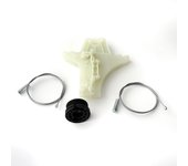 Kit de reparación del elevalunas eléctrico trasero izquierdo BWR5371 para VW Golf MK6 A6 5K 5K1 AJ5 Variant 2008-20014 5 puertas 5K4839461