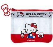 Sanrio Sanrio Hello Kitty Estuche plano de vinilo HELLO Hello Kitty 10 x 13 x 1 cm Personaje SANRIO 129283 (SANRIO) ¡Todos!