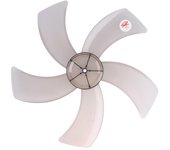Ventilador silencioso universal de plástico de 16 pulgadas con aspas y 5 hojas, cubierta de tuerca para ventilador de pedestal de 14/16 pulgadas, accesorios para ventiladores de mesa. 16inch