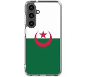 Coque Téléphone - Samsung - Galaxy S24 Ultra - Drapeau Algérie - Souple - Multicolore