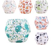 Pañales de tela para bebé, bragas impermeables reutilizables, pañales de tela para bebé de 0 a 18 bocas LM, 1 ud.