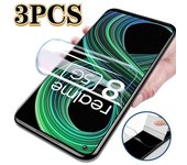 Película protectora completa para Realme 8, 6, 7 Pro, 6S, 6i, 7i X, 4G, Protector de pantalla en C3, C15, C21, C30, C31, C33, C11, 2021, C51, C53, 3 uds. iphone 11 puro