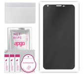 apgo Hydrogel Privacy Matte Screen Protector for LG V30, Anti Spy, Hydrogel Film, Flexible, Soft TPU with positioning layer easy installation