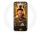 Coque Maniacase pour pour Samsung Galaxy S6 Edge Loki Affiche Série Saison 1