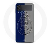 Coque Maniacase pour Samsung Galaxy Z Flip3 fcp porto gond bleu et gris