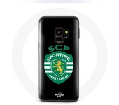 Coque Samsung Galaxy S9 scp sporting portugal fond noir