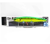 Jackall Big Backer Wangan Minnow 128S-LB Señuelo hundido Wannai Verde (4728)