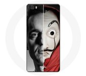 Coque pour Huawei P8 Lite La casa de papel Berlin Masque Split