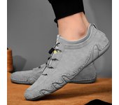 Zapatillas de deporte para hombre, de piel de ante de vaca, mocasines para hombre, zapatos de moda, zapatos de conducción para hombre, zapatos suaves para hombre, mocasines para hombre 38 arena