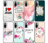 Funda de silicona para teléfono con diseño de la Biblia, Jesucristo, cristiano, para Xiaomi Redmi Note 11, 10, 9, 8 Pro, 11T, 10T, 10S, 9S, 8T, 9, 9A, 9C, 9T, color negro Redmi 9