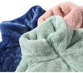 Chaqueta polar para mujer, chaqueta polar para mujer, sudadera para escalada de montaña al aire libre, cárdigan grueso para primavera, otoño e invierno S azul cielo