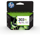 Cartucho de tinta original HP 303XL tricolor de alto rendimiento para HP Envy Photo 6230/7130