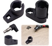 Llave de tubo universal con sensor de oxígeno de 7/8 de pulgada de desplazamiento para facilitar la extracción e instalación de sensores de O2 styleb
