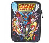 Funda para tablet de cómic de la Liga de la Justicia One Size negro