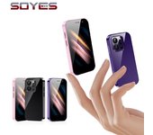 XS15 PRO pequeño teléfono inteligente 3,0 pulgadas Android 9,0 Quad-core RAM 2GB/3GB ROM 16GB/64GB 2000mAh identificación facial tipo-c Dual SIM 4G teléfono móvil 2GB&16GB negro