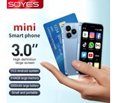 SOYES XS16 Mini 4G Smartphone Dual SIM 3.0 pulgadas 3GB RAM 64GB ROM Android 10.0 Teléfono móvil 2GB RAM 16GB ROM púrpura
